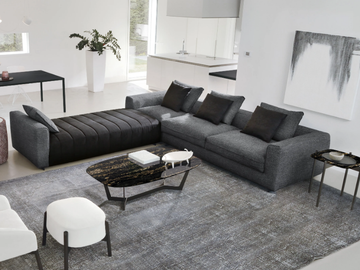 CAPETOWN - Corner fabric sofa by CTS SALOTTI - view 2